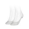 Füßlinge TOMMY HILFIGER "TH WOMEN FOOTIE INVISIBLE 2P", Damen, Gr. 35-38, weiß, Baumwollmischung, Polyamid, Elasthan, unifarben, elastisch, Socken, mit flacher Zehennaht