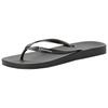 Zehentrenner IPANEMA "IPANEMA ANAT COLORS FEM", Gr. 39, schwarz (schwarz, schwarz), Synthetik, sportlich, Schuhe