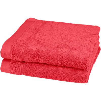 Handtuch ROSS "Rubin", rosa (malve), B:50cm L:100cm, Frottier, Baumwolle, Handtücher (Packung), 100% Baumwolle Image