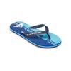 Sandale QUIKSILVER "Molokai Art 25", Gr. 9(42), nebulas blau wordblock, Obermaterial: Synthetik / Laufsohle: Moosgummi, Schuhe