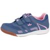 Hallenschuh LICO "Sportschuh Active Indoor V", Kinder, Gr. 30, grau, Synthetik, Schuhe