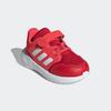 Klettschuh ADIDAS SPORTSWEAR "TENSAUR RUN 3.0 KIDS", Gr. 23, better scarlet, cloud weiß, semi lucid rot, Textil, Synthetik, sportlich, Schuhe, für Kinder