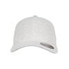 Flex Cap FLEXFIT "Flexfit Accessoires Flexfit Ivory Melange Cap", Damen, Gr. S/M, weiß (ivory), 96% Baumwolle, 4% Elasthan, unifarben, casual, Caps