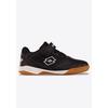 Hallenschuh LOTTO, Gr. 27, schwarz-weiß (schwarz, weiß), Synthetik, Textil, sportlich, Schuhe