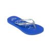 Sandale ROXY "Viva Sparkle", Gr. 11(28), blau (dazzling blau), Obermaterial: 98% Synthetikmaterial, 2% Metall / Futter: 100% Synthetikmaterial / Außensohle: 100% Moosgummi, Schuhe