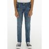 Skinny-fit-Jeans LEVI'S KIDS "LVB-510 SKINNY FIT JEANS", Jungen, Gr. 10/140, N-Gr, blau (mid bue used denim), Denim/Jeans, Obermaterial: 80% Baumwolle, 19% Polyester, 1% Elasthan, casual, skinny fit, Jeans, for BOYS
