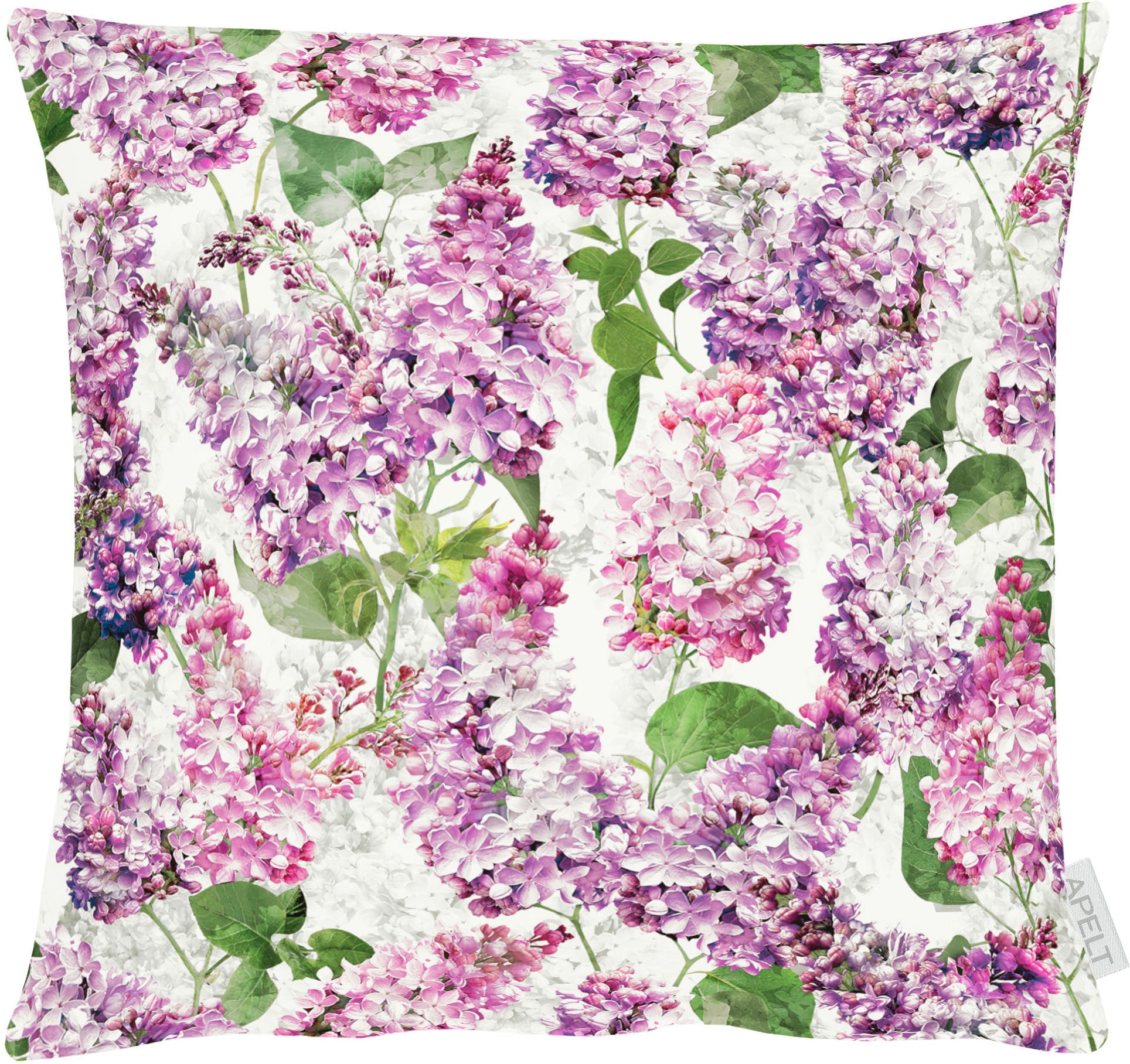 Kissenhülle APELT "6820" Gr. 2, lila (flieder), B:49cm H:0,5cm L:49cm, Polyester, Obermaterial: 70% Polyester, 30% Baumwolle, Kissenbezüge Image