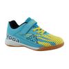 Hallenschuh KAPPA "Joy", Gr. 33, turkis, gelb, Synthetik, Textil, sportlich, Schuhe