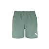 Badeshorts PUMA, Herren, Gr. M, N-Gr, grün (dunkelgrün), Web, Obermaterial: 100% Polyester, unifarben, casual, Badehosen, mit zeitlosem Design