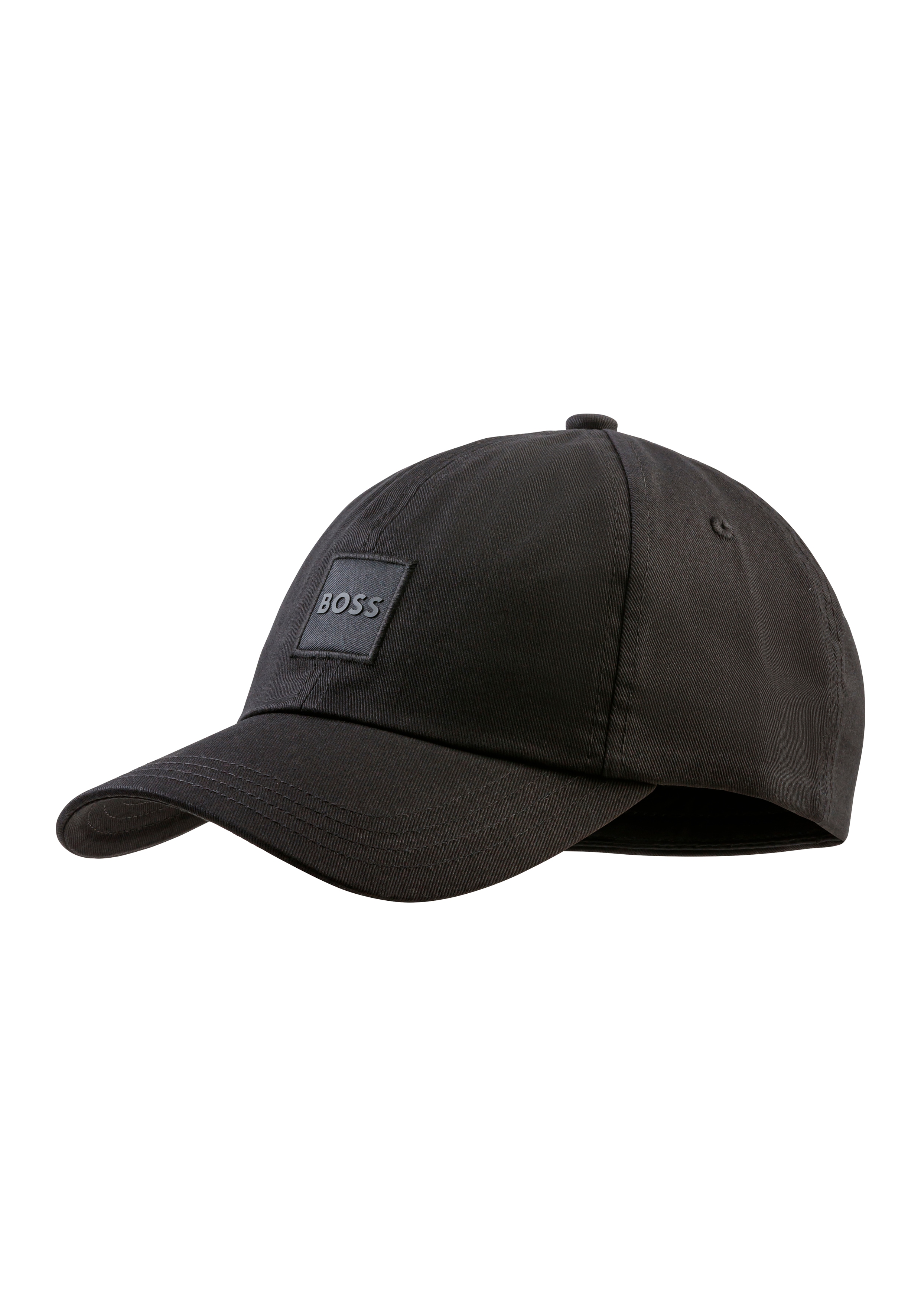 Baseball Cap BOSS ORANGE "Derrel-PL", Damen, schwarz (schwarz 001), Twill, Baumwolle, unifarben, Caps, mit Label-Aufnäher, Unisex