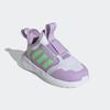 Slip-On Sneaker ADIDAS SPORTSWEAR "TENSAUR COMFORT KIDS", Gr. 26, cloud weiß, lime burst, powder plum, Textil, Synthetik, sportlich, Schuhe, für Kinder