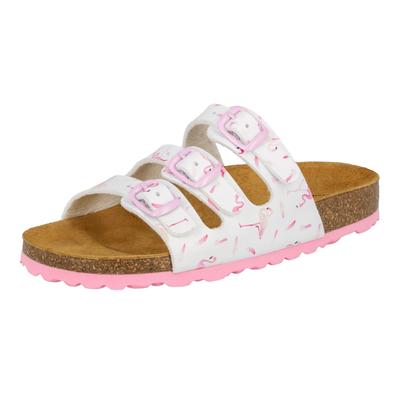 Pantolette LICO "Pantolette Bioline Flaminco", Gr. 34, weiß, Synthetik, Schuhe Image