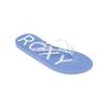 Sandale ROXY "Viva Jelly", Gr. 6(36), blau misty, Obermaterial: 98% Synthetikmaterial, 2% Metall / Futter: 100% Synthetikmaterial / Außensohle: 100% Moosgummi, Schuhe