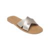 Sandale ROXY "Andreya", Gr. 8,5(39), beige (champagne), Obermaterial: 100% synthetisches PU / Futter: N/A / Außensohle: 100% TPR, Schuhe