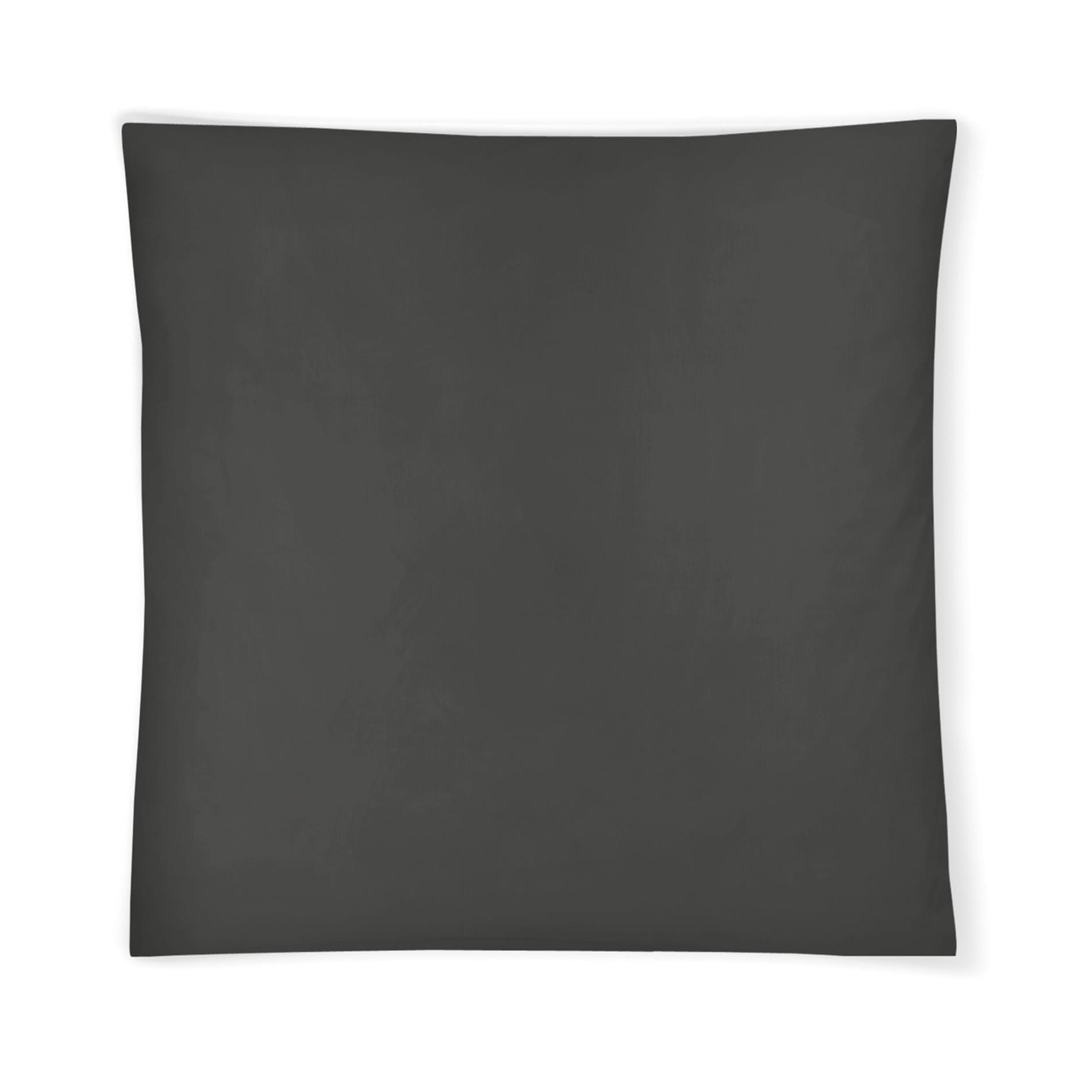 Kissenbezug IRISETTE "Paris 8000", grau (grafit), B:80 L:80, Mako-Satin, Obermaterial: 100% Baumwolle, Kissenbezüge, Hochwertige Premium Kissenbezug Image