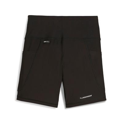 Trainingsshorts PUMA "W RUN VELOCITY 5" SHORT TIGHT", Damen, Gr. XL, N-Gr, schwarz (puma schwarz), Trikot, Obermaterial: 77% Polyester, 23% Elasthan, unifarben, sportlich, schmal kniefrei, Hosen Image