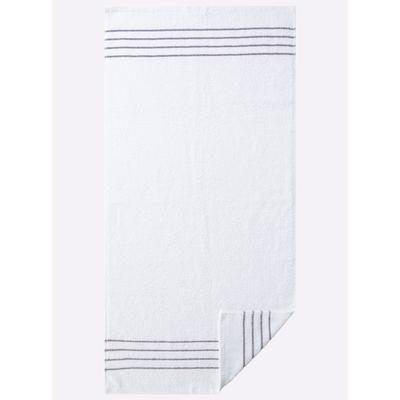 Handtuch WÄSCHEPUR Gr. 1, weiß, B:50cm L:100cm, 100% Baumwolle, Handtücher (Packung) Image