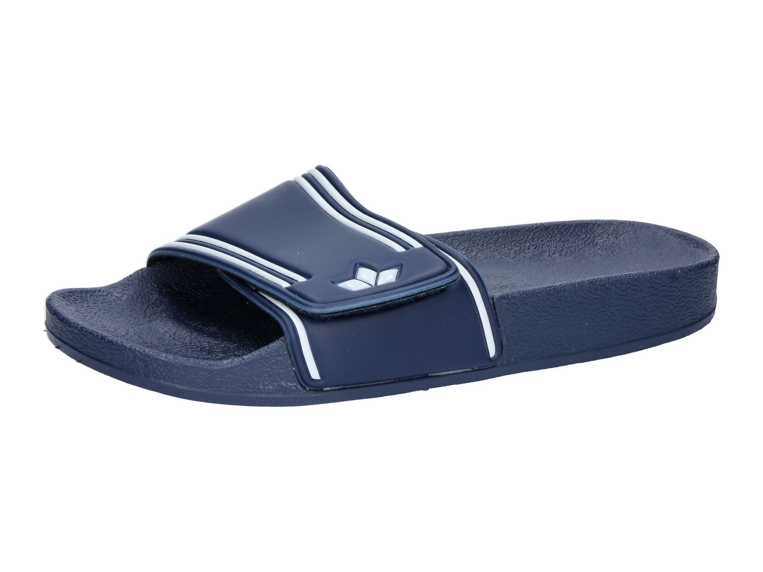 Badepantolette LICO "Badesandale Coast V", Herren, Gr. 43, blau, Synthetik, Schuhe