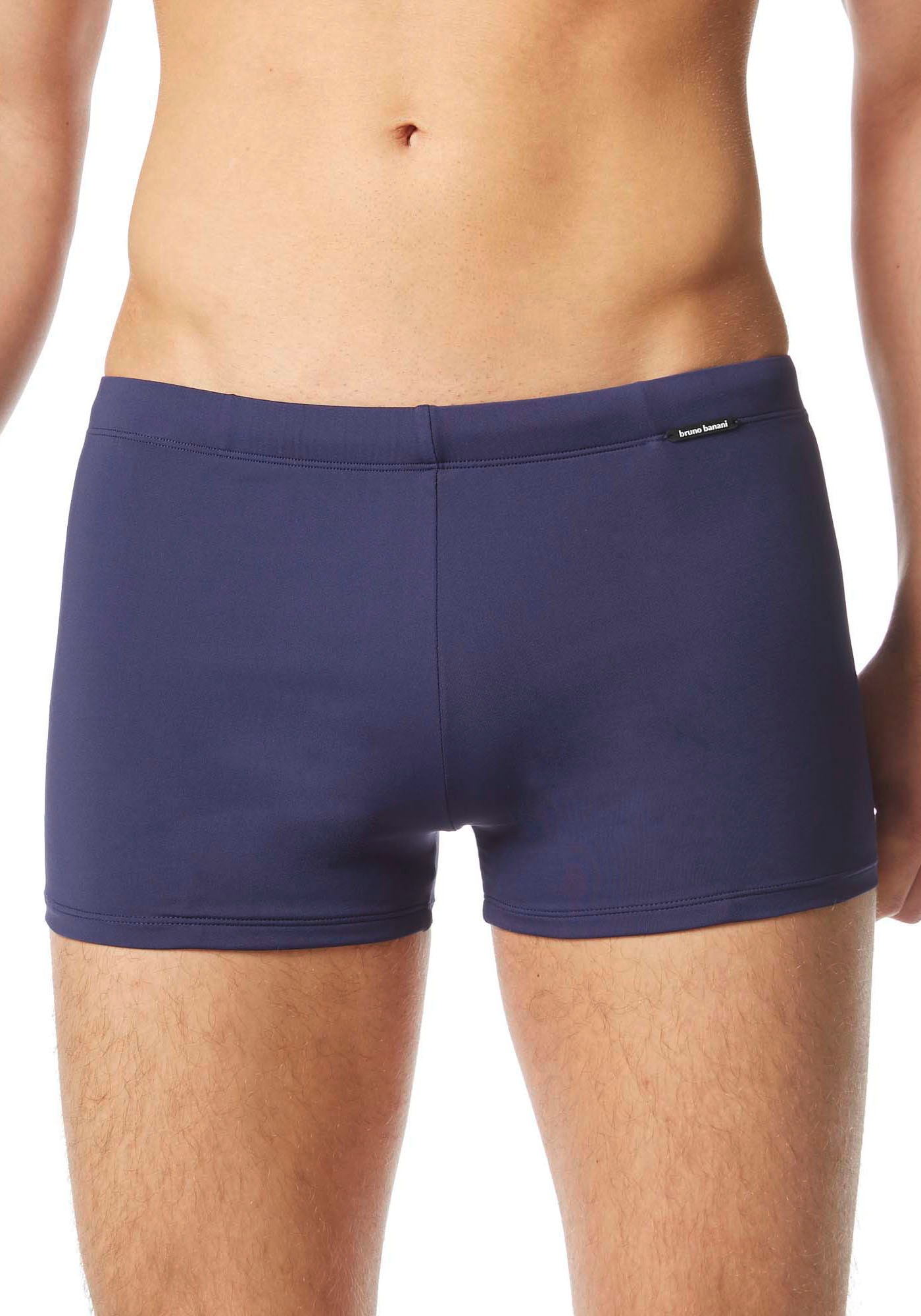 Badehose BRUNO BANANI, Herren, Gr. L (6), N-Gr, blau (marine), Polyamid, unifarben, Badehosen Image