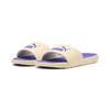 Badesandale PUMA "COOL CAT 2.0 WNS", Gr. 39, creamy vanilla, schwarz amethyst, Synthetik, unifarben, sportlich, Schuhe
