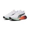 Trainingsschuh PUMA "PWR Hybrid Trainingsschuhe Erwachsene", Gr. 47, weiß glowing rot ruby shimmer mint melt, Obermaterial: Textil, Synthetik; Futter: Textil; Innensohle: Textil; Laufsohle: Gummi, Schuhe