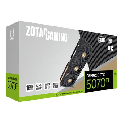 ZOTAC Grafikkarte "GAMING GeForce RTX 5070 Ti SOLID SFF OC", eh13, Grafikkarten