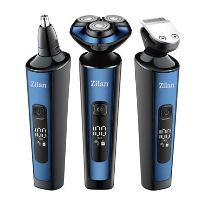 TEMU Zilan 4-in-1 Beard Trimmer Set | Electric Shaver | Beard Trimmer | Nose Trimmer | Ear Trimmer | Hair Clipper Image