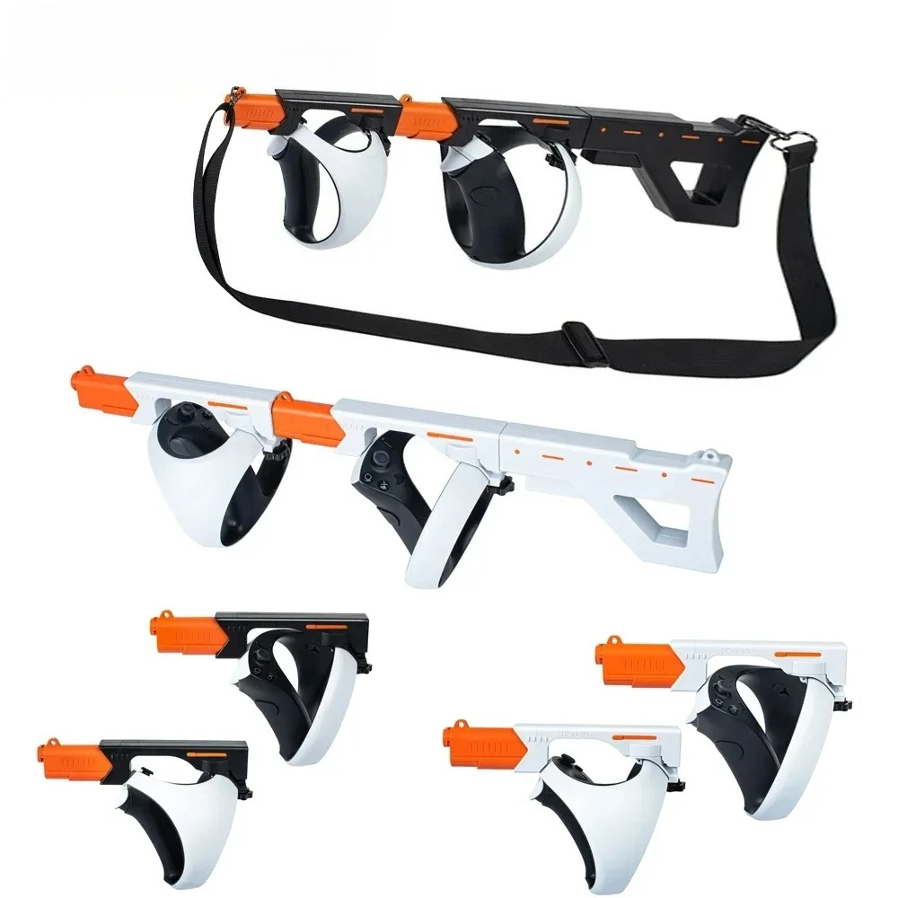 VR Gunstock For PS VR2 Magnetic Suction Controller Gun Stock with Shoulder Strap Various VR Games Pistol PSVR2 Accessories