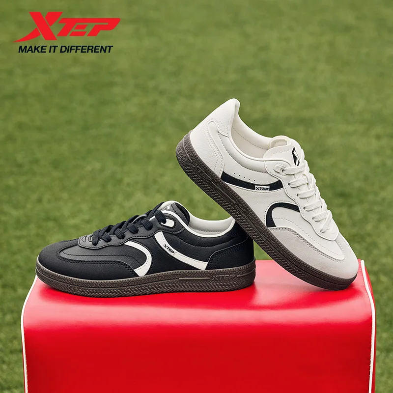 Xtep Damen-Skateboard-Schuhe 2025, Frühling und Herbst, Stabilitäts-Skateschuhe, trendige, verschleißfeste Retro-Sneaker 875318310006