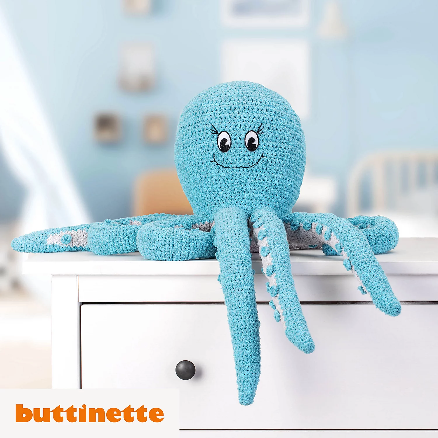 Häkelanleitung – Krake aus Woll Butt Fraja