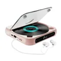 Walkman portatile per studenti Lettore di CD Walkman audio Bluetooth Lettore di dischi per auto portatile Ripetitore di studio Lettore di CD portatile Bluetooth