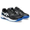 Tennisschuh ASICS "GEL-DEDICATE 8 GS", Gr. 39, blau (schwarz, tuna blau), Synthetik, sportlich, Schuhe, Multicourt-Schuhe