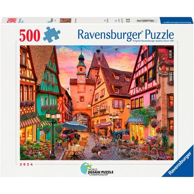 Puzzle RAVENSBURGER "Bayerische Romantik", bunt, Puzzles, KinderB:49cm H:36cm, Pappe, Motiv, Made in Germany, B:49cm H:36cm