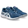 Hallenschuh ASICS "UPCOURT 6 GS", Gr. 36, mako blau, weiß, Synthetik, sportlich, Schuhe, für Hallensport