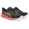 Laufschuh ASICS "GEL-CUMULUS 27", Gr. 43,5, schwarz, orange glow, Textil, sportlich, Schuhe