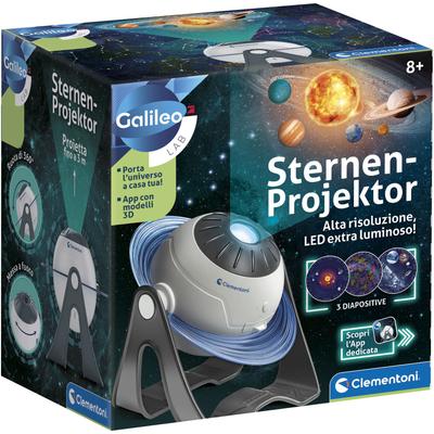 Experimentierkasten CLEMENTONI "Galileo Lab, Sternen-Projektor", Baby, bunt, Experimentierkästen, Made in Europe
