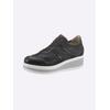 Schnürschuh HEINE, Damen, Gr. 37, schwarz, Leder, Synthetik, Textil, sportlich, Schuhe