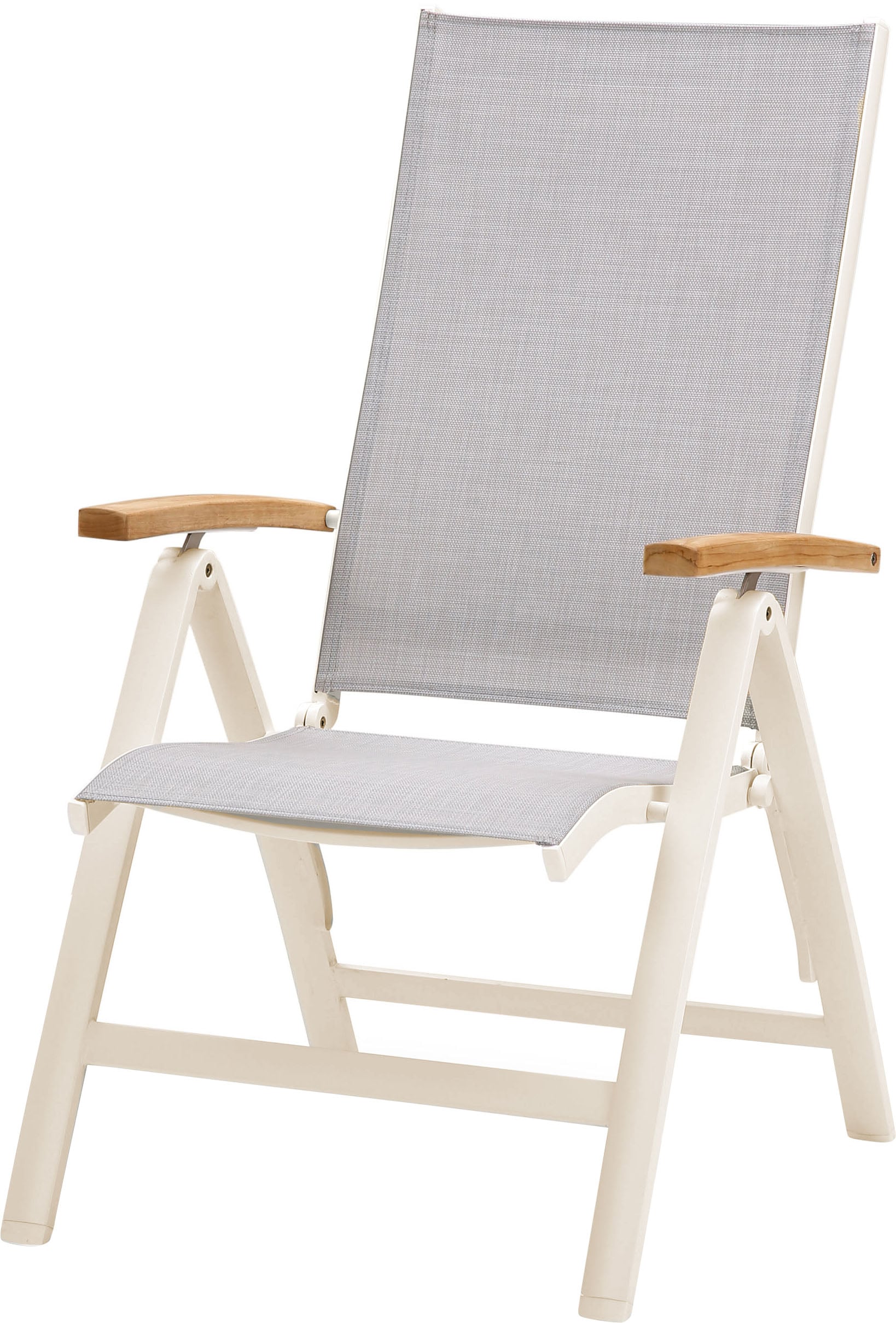 Klappstuhl BEST "Cavalese", beige (sandfarben), B:62 H:110 T:67, Aluminium, Stühle Image