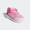 Klettschuh ADIDAS SPORTSWEAR "TENSAUR RUN 3.0 KIDS", Gr. 26, pink (clear pink, cloud weiß, pulse magenta), Textil, Synthetik, sportlich, Schuhe, für Kinder