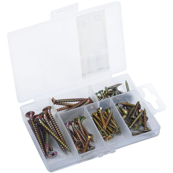 Connex Holzschrauben-Sortiment 76 Stück Image