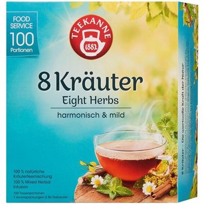 TEEKANNE Kräutertee »8 Kräuter« 100 Stück Tassenportion Image