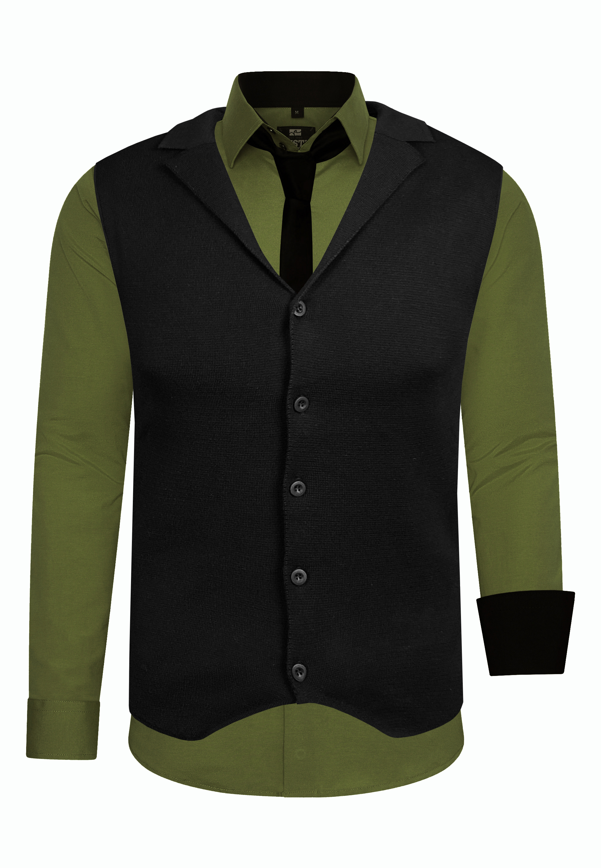 Hemd mit Weste und Krawatte 3-teilig Image