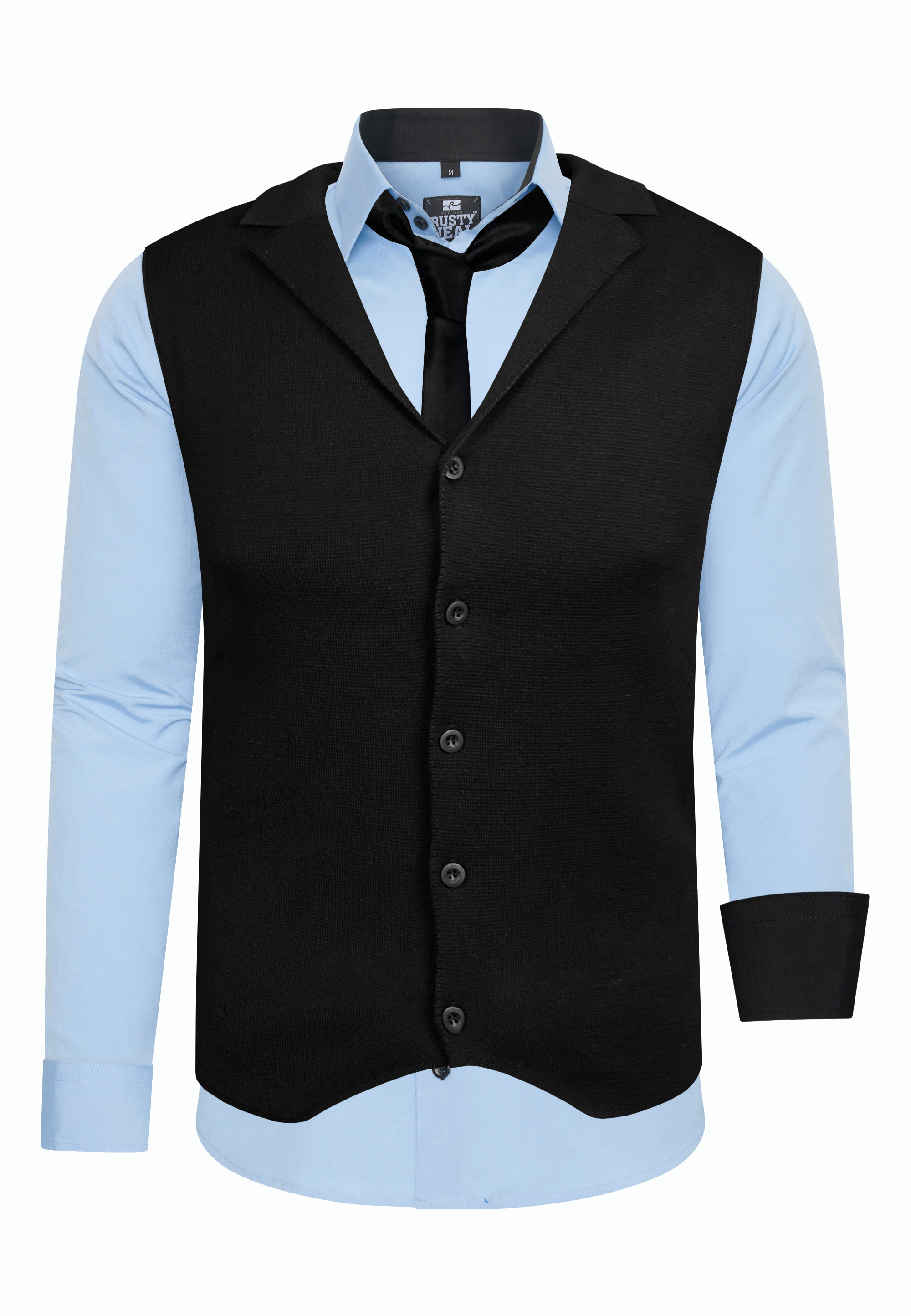 Hemd mit Weste und Krawatte 3er Set Image