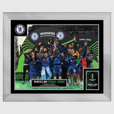 Chelsea UEFA Conference Winners (20 x 16) Rahmen Image