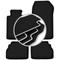 Tapis de voiture CARLUX-SILVER pour : Mercedes E W210 berline, break (1995-2003)