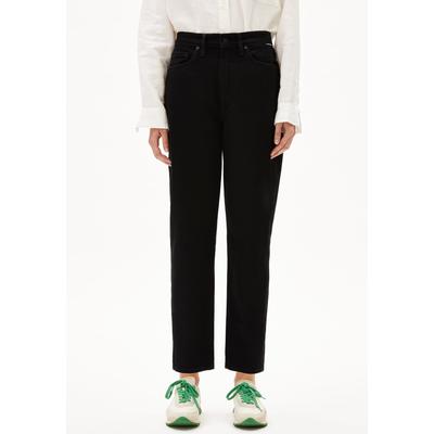 MAIRAA - Frauen Mom Fit Jeans - schwarz (Größe: 26/30) Image