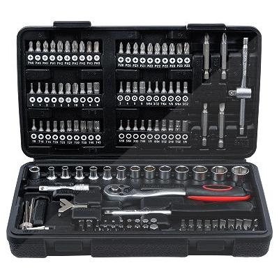 Bgs Do It Yourself Steckschlüssel-Satz - Antrieb 6,3 mm (1/4) - 130-tlg. [Hersteller-Nr. 92146] Image