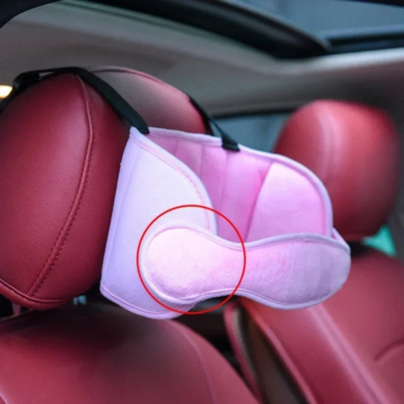 STONEGO Kopfstützgürtel für Babyautositz – verstellbarer Kopfgurt aus Baumwolle zum schlafenden Kind, Sicherheits-Kopfschutz für Kinder Image