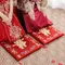 2 Pcs Chinese Style Wedding Seat Cushion Red Seat Pad New Year Wedding Gifts Kneel Cushion Bay Window Sofa Home Decor Pillows