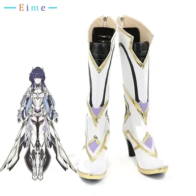 Spiel Honkai Impact 3 Herrscher of Origin Cosplay Schuhe Halloween Karneval Stiefel Cosplay Prop PU Image